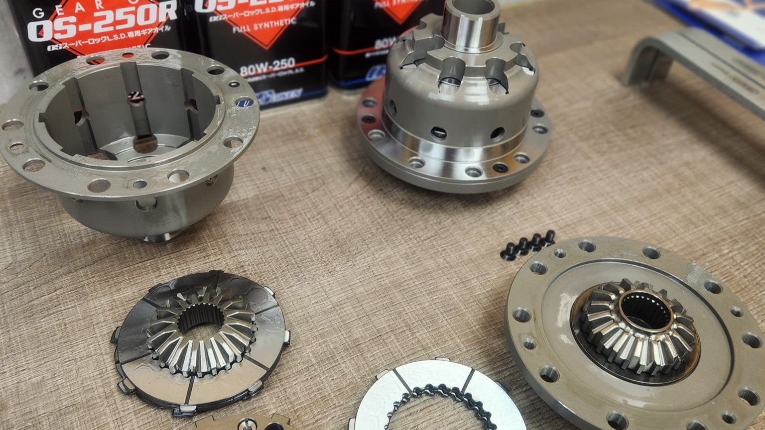 Différentiel à disques OS Giken