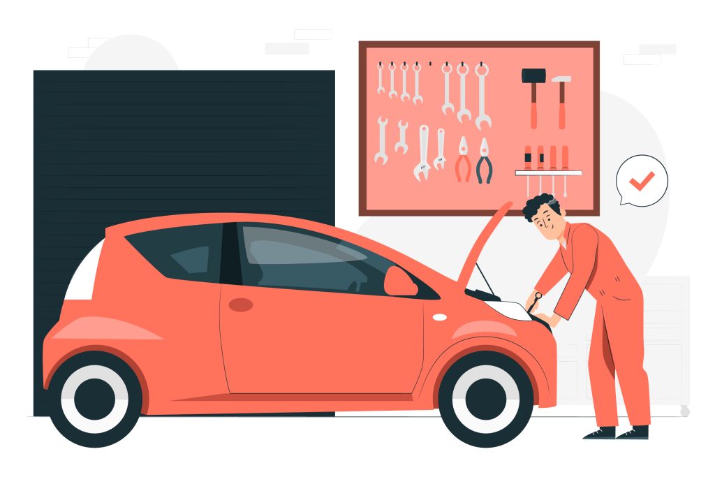 Garage automobile schema